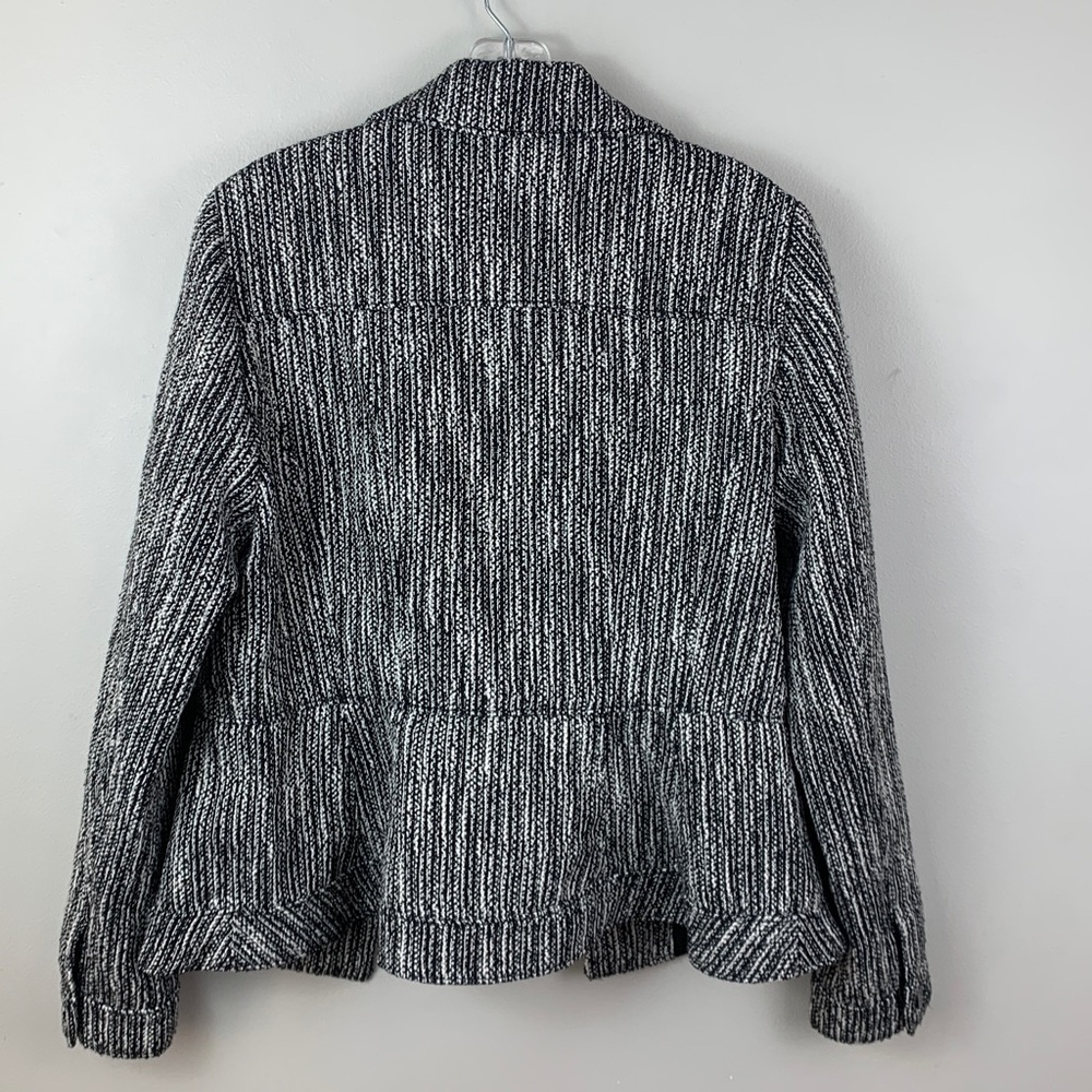 White House Black Market Boucle Trucker Jacket. NEW! - Picture 7 of 13